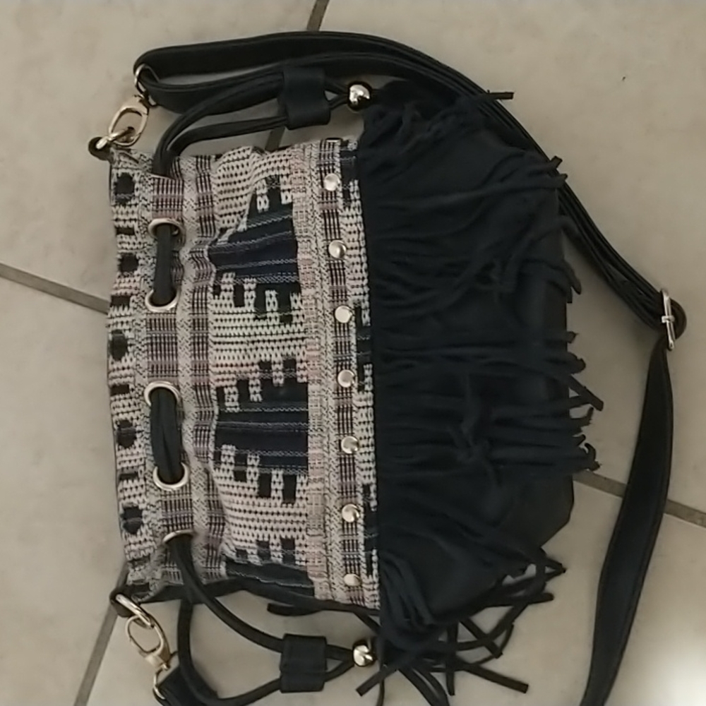 Street Level Draw String Bucket Bag - image 1